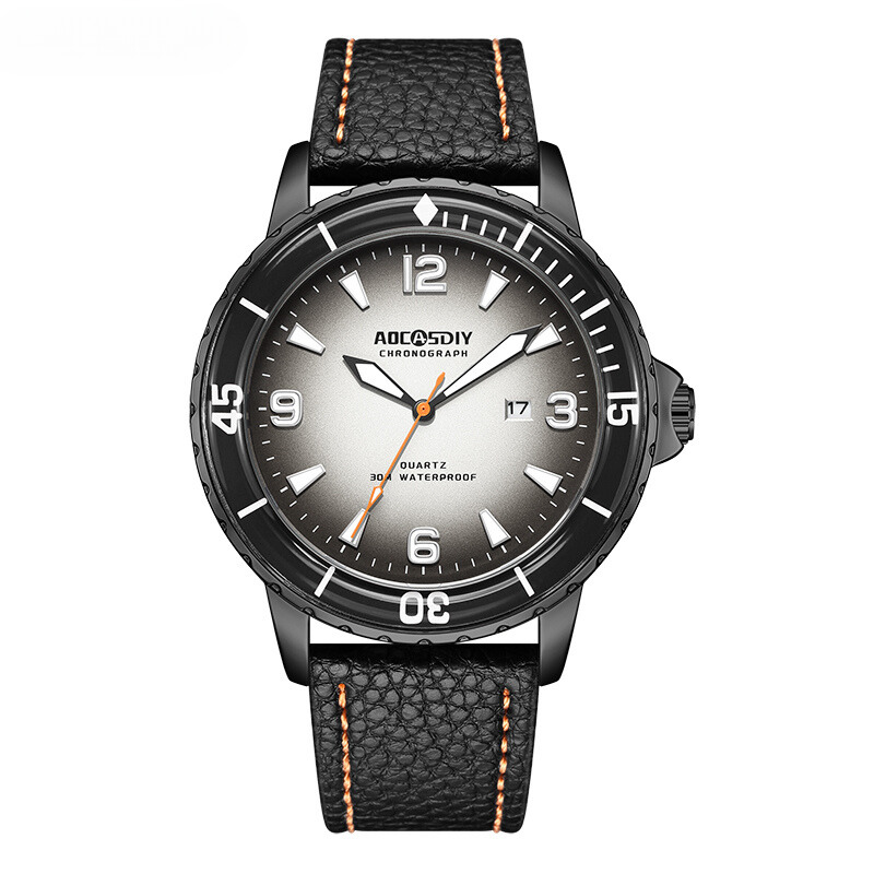 Leather Strap Casual Watch