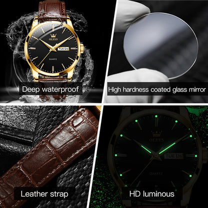 Luxury Business Leather Watch