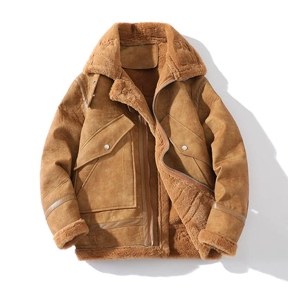 Shearling Moto Jacket