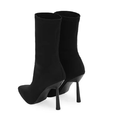 Nylon Stiletto Boot