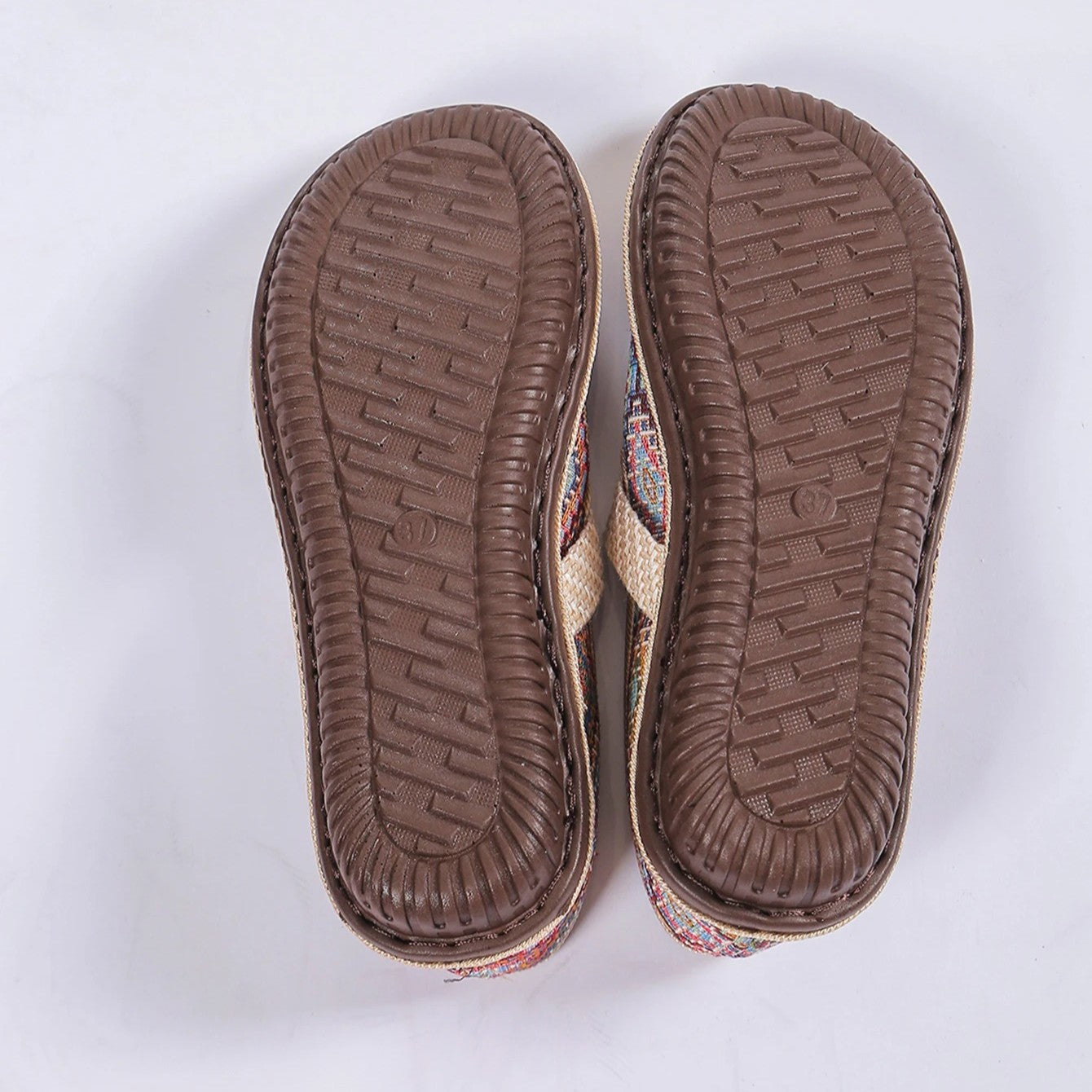 Panama Weave Slip-On shoes with jute weave design, natural hemp upper, and durable rubber sole for comfort and style.