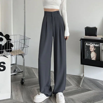 High-Waist Palazzo Trousers