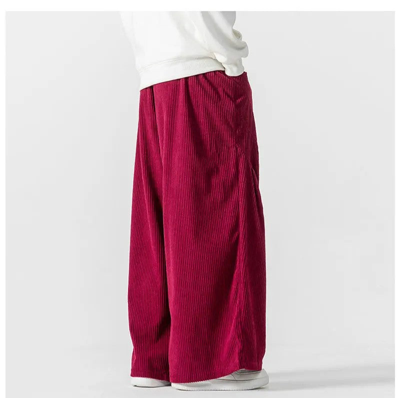 Corduroy Hakama Pants