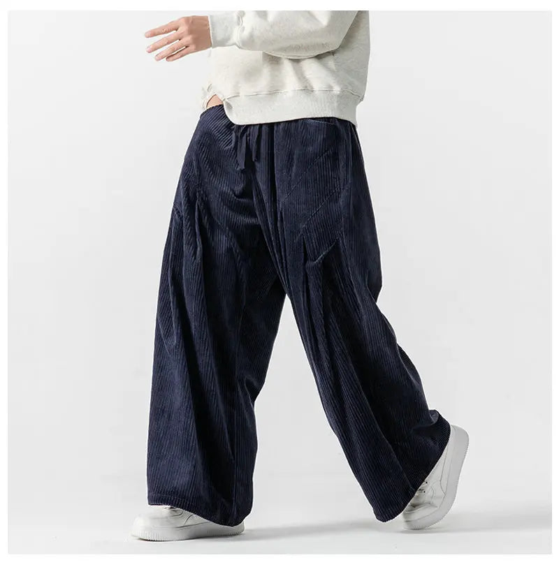 Corduroy Hakama Pants