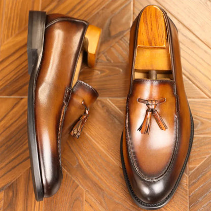 Toscano Leather Loafers