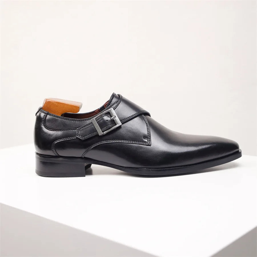 Marc Ventura Single Monk Strap Leather Shoe