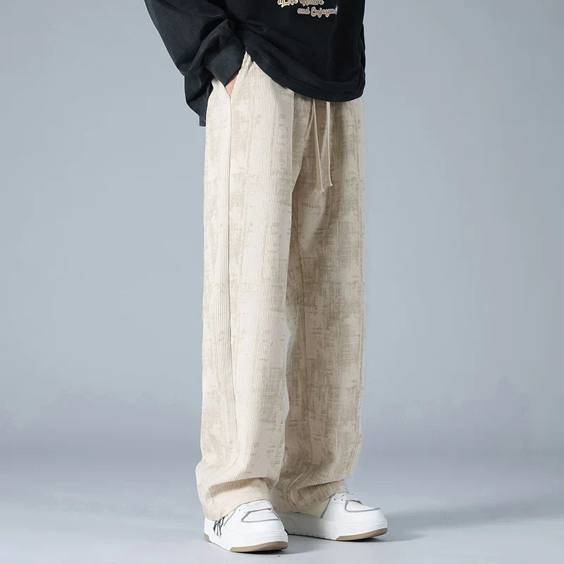 Azure Corduroy Sweatpants