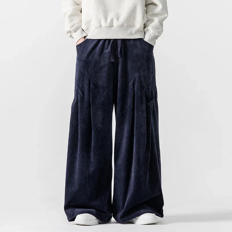 Corduroy Hakama Pants