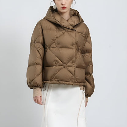 Milan Double Breasted Puffer Jacket