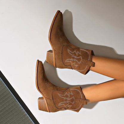 Cody Mini Suede Cowboy Boots