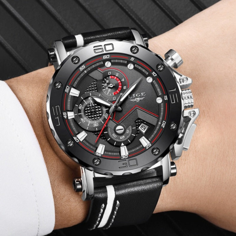 Luxury Military Steel Quartz Watch