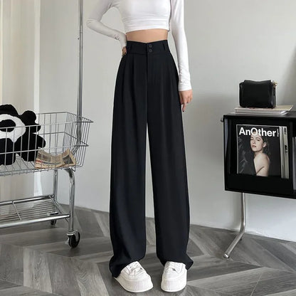 High-Waist Palazzo Trousers