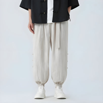 Oriental Cotton Pants