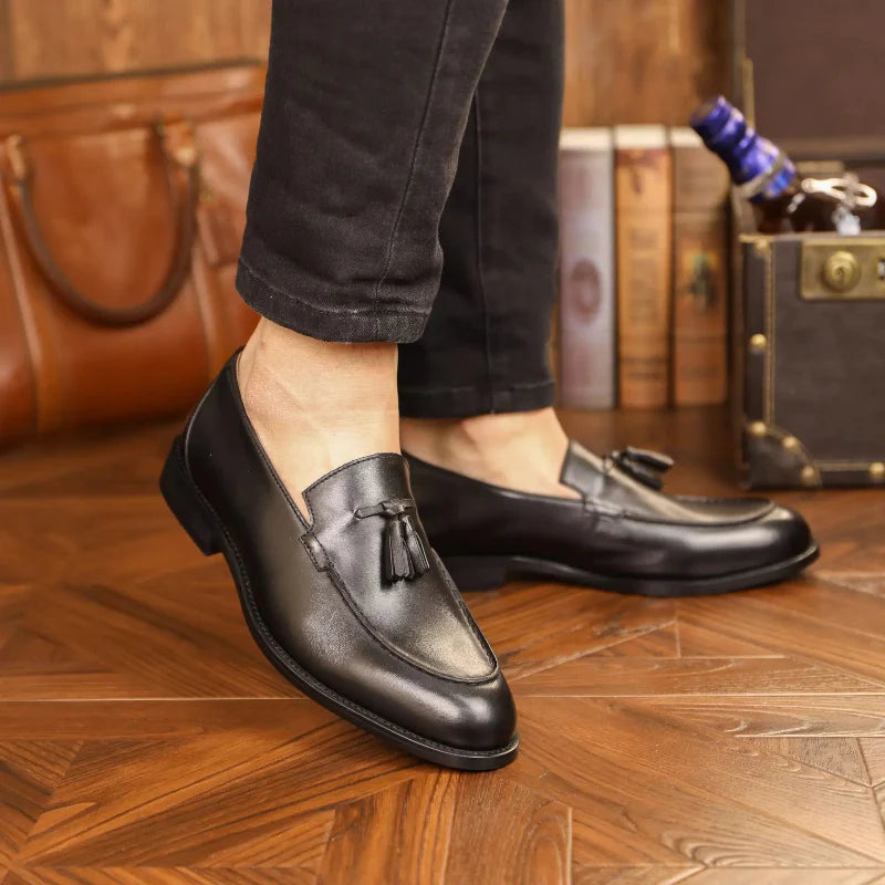 Toscano Leather Loafers