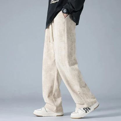 Azure Corduroy Sweatpants