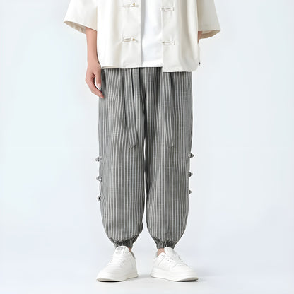 Oriental Cotton Pants