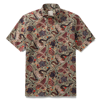 Eastern Dragon Print Shirt