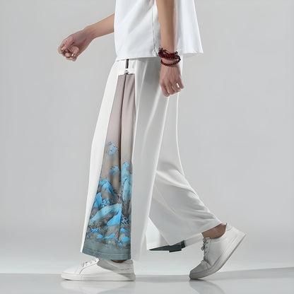 Split-Side Hakama Pants