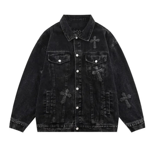 Cross Denim Jacket