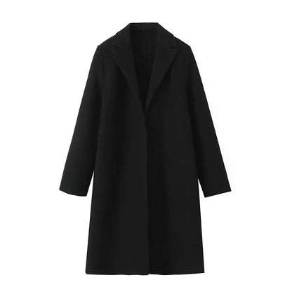 Velana Open V-line Trench Coat