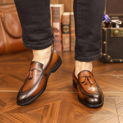 Toscano Leather Loafers