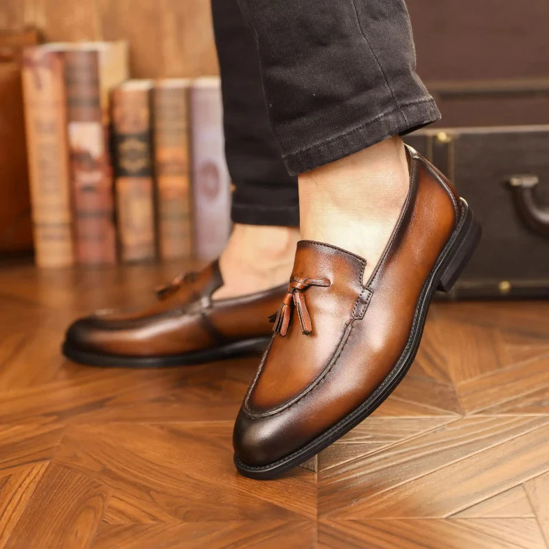 Toscano Leather Loafers