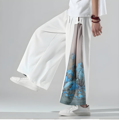 Split-Side Hakama Pants