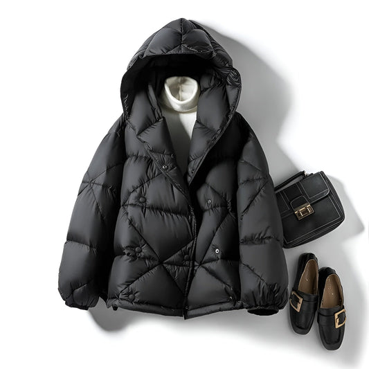 Milan Double Breasted Puffer Jacket