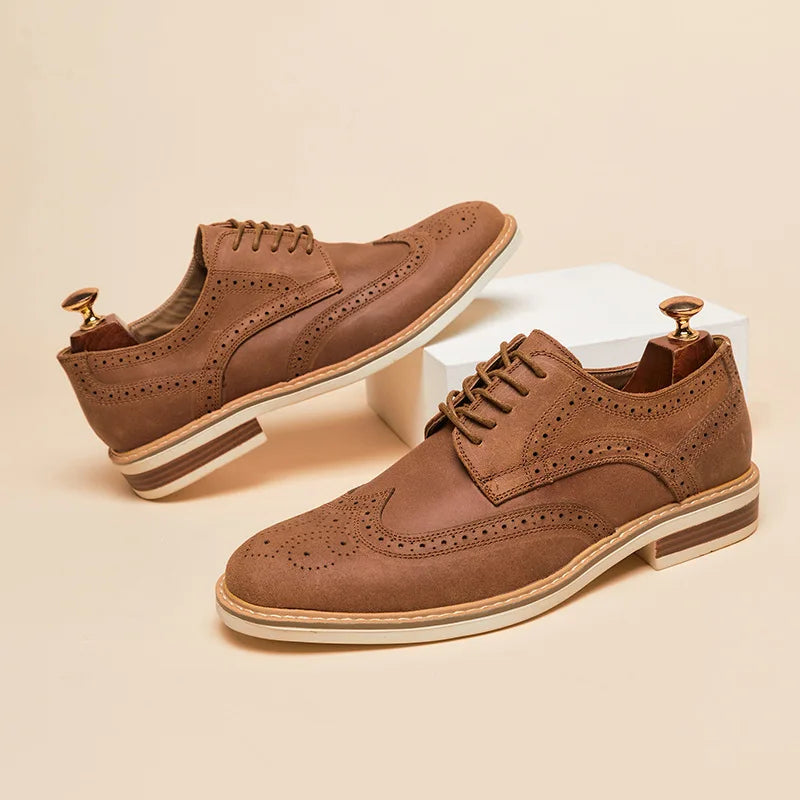 Alcántara - Suede Wingtip Oxford