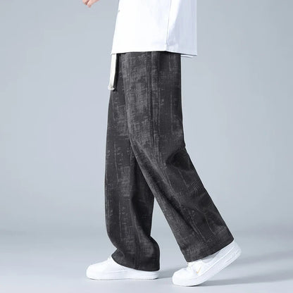 Azure Corduroy Sweatpants