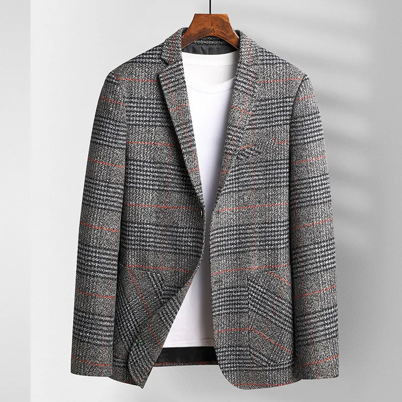 Giovanni Plaid Sport Coat