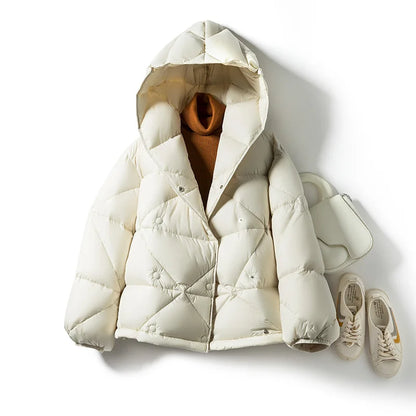 Milan Double Breasted Puffer Jacket