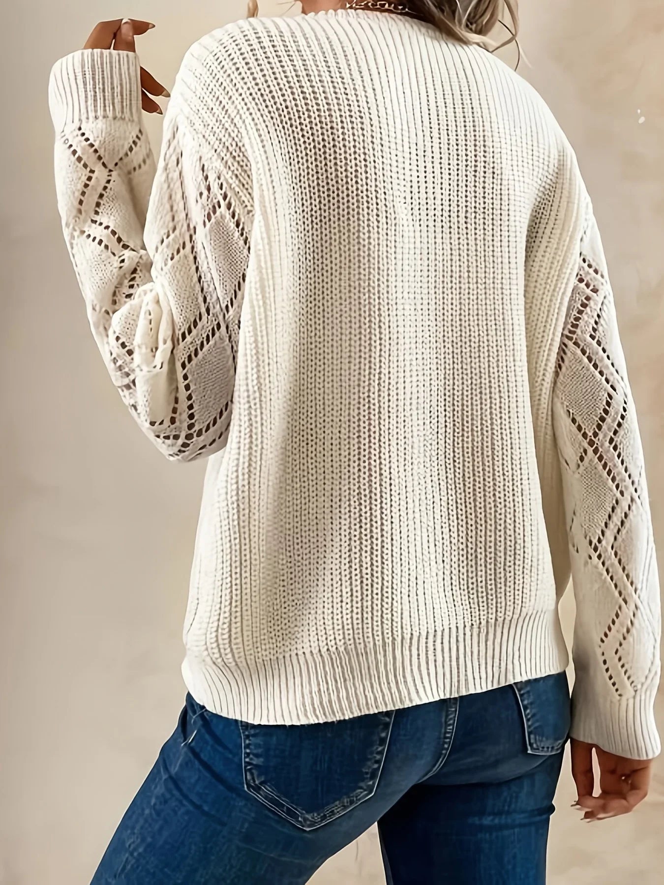 Crochet Lace Sweater