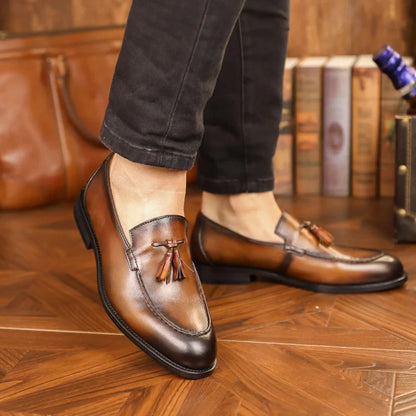 Toscano Leather Loafers