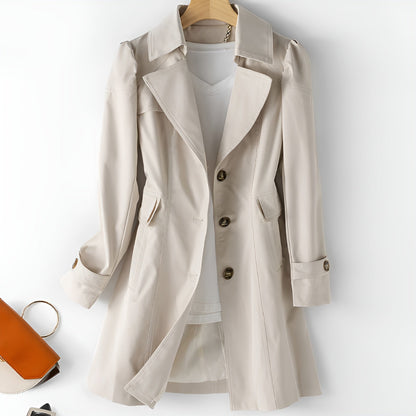 Emery Reed - Open Collar Trench Coat