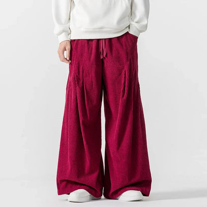 Corduroy Hakama Pants