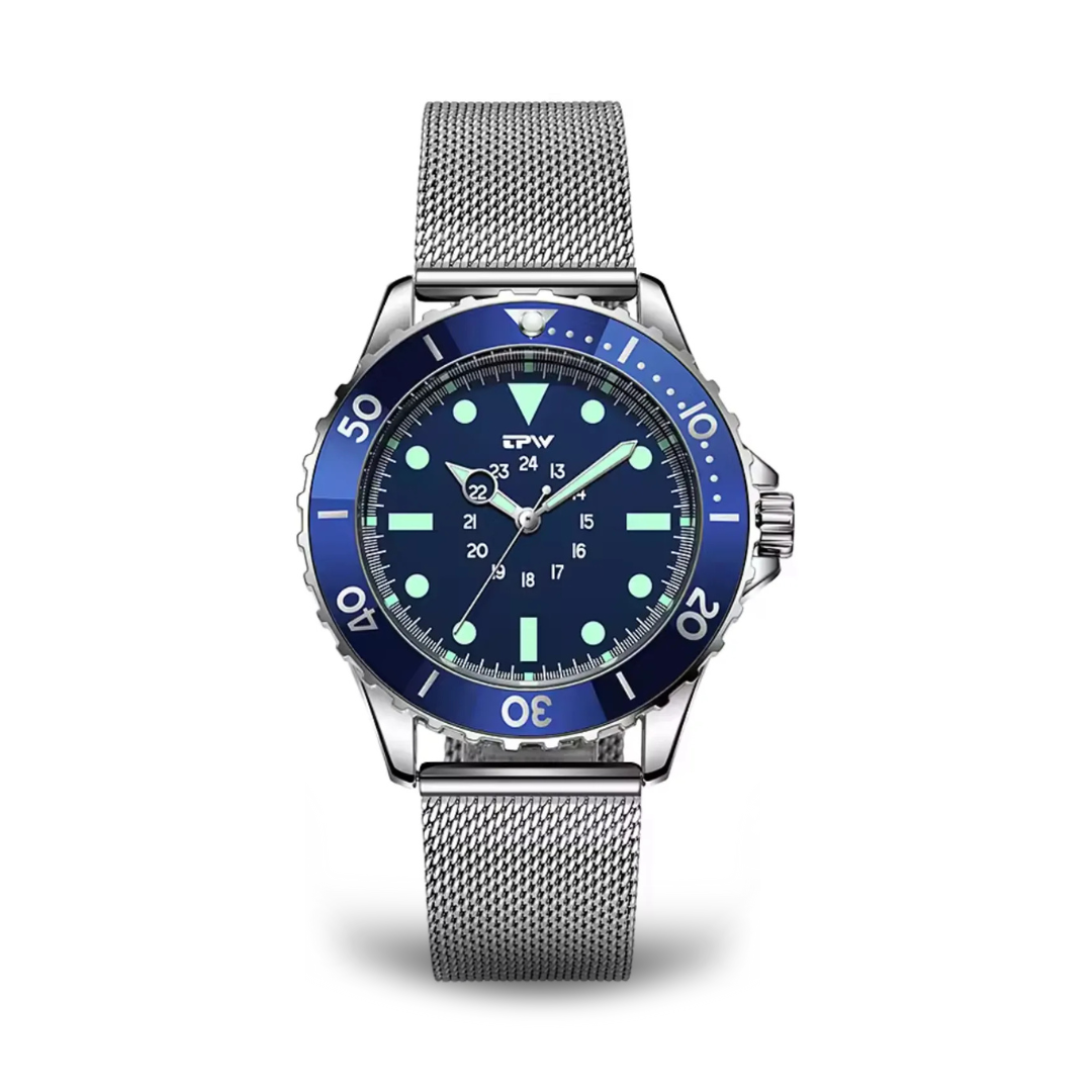 Waterproof Tactical Diver Style Field Watch